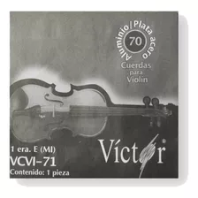 10 Cuerdas Victor Para Violin 1a Victor, Acero Mod.71