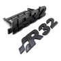 R32 Trunk Logo Sticker Para 1999-2008 Golf 4 5 Negro