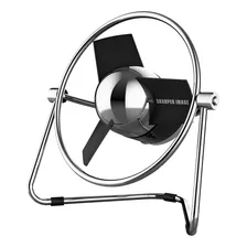 Ventilador De Escritorio Sharper 2 Velocidades Plateado