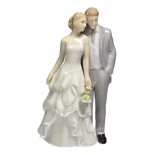 Noivinhos Em Porcelana Para Casamento - Topo De Bolo