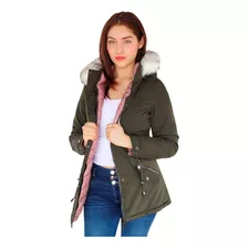 Chamarra Chaqueta Abrigo Mujer Invierno Moda Casual 0009