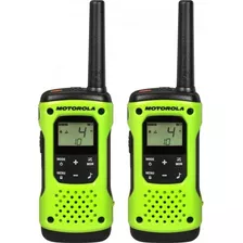Kit Rádio Comunicador Motorola Talkabout T600br Profissional Bandas De Freqüência 467 Cor Verde