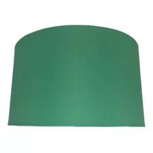 Cúpula De Abajur 35x35x20 Tecido Verde Claro Sala Quarto