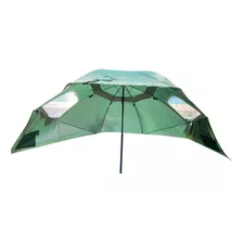 Sombrilla De Playa/camping Bamboo Outdoor