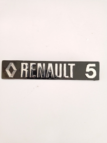 Emblema Letrero Renault 5 Clsico  Foto 2