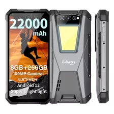 Smartphone Unihertz Tank 4g, 22000 Mah, 66 W, Carga Rápida