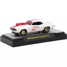 Miniatura 1969 Chevrolet Camaro Zl-1 Coca-cola 1/64