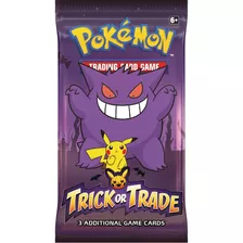 10 Sobres Cartas Pokemon Tcg Trick Or Trade Halloween