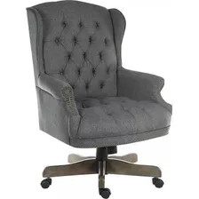 Teknik Chairman Fabric Tilting Executive Chair - Grey