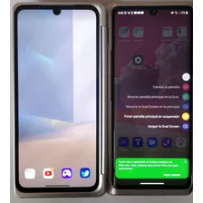 LG Velvet 128 Gb Aurora Gray 8 Gb Ram + Funda Dual Screen + Adaptador