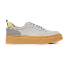 Zapatilla Mujer Cuero Briganti Sneakers Urbanos - Mczp05322