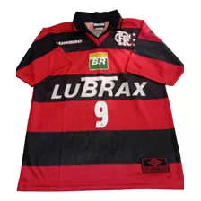 Camisa Do Flamengo 1999 Oficial De Jogo Leandro Machado