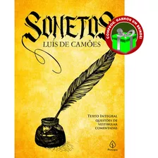 Livro Sonetos Luís De Camões Principis Literatura