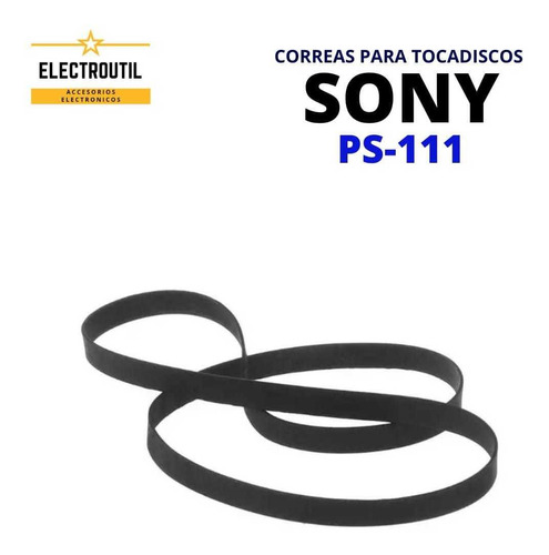 Correa Para Bandeja De Tocadiscos Sony Ps -111