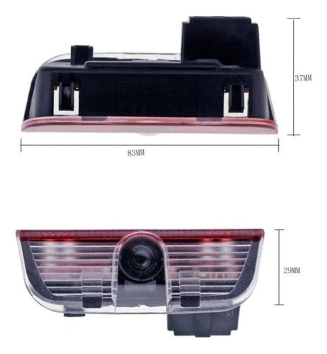 Luz Cortesia Proyector Puerta Para Volkswagen Vw Jetta Mk6 Foto 3