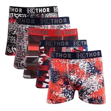 Kit Cueca Boxer Thor - Microfibra Estampada