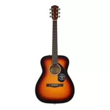 Guitarra Acústica Fender Classic Design Cc-60s Para Diestros Sunburst Brillante