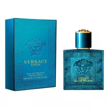 Perfume Importado Masculino Versace Eros Edt 50ml - 100% Original Lacrado Com Selo Adipec E Nota Fiscal Pronta Entrega
