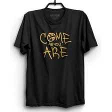 Camiseta Come As You Are Algodão Premium Plus Size Nirvana