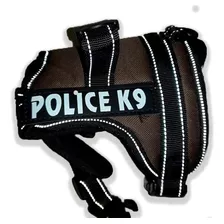 Arnés Para Perros Grandes Police K9, Tallas M, S, Xs