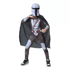 Fantasia Mandalorian Star Wars Mandaloriano Infantil