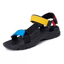 Sandalias Para Hombre De Playa Ajustable Casuales Caminar