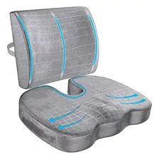 Cojin Para Silla Gamer Apoyo Lumbar Ortopedico De Espuma