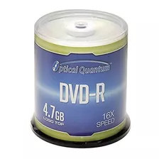 Cds Grabables Dvd-r Óptico Quantum 4.7gb 16x Logo Top Media