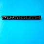 Emblema De Tablero Plymouth 1937