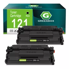 Greenbox Cartucho De Tóner Negro Compatible Crg-121 De Alt.