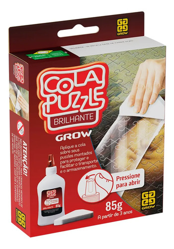Cola Puzzle Brilhante Grow