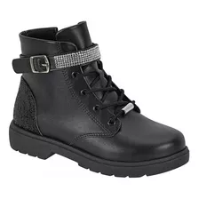 Bota Infantil Molekinha Coturno Napa Turim Glitter 2164.132