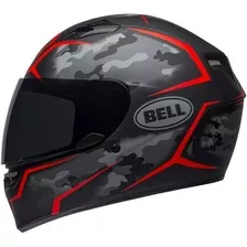 Capacete Bell Qualifier Stealth Camo Matte Black Red 