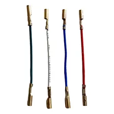 Cables De Conexión Lengueta-cartucho Blindados X 4 