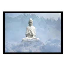 Quadro Decorativo Budismo Buda Chácras Ioga Meditação R05