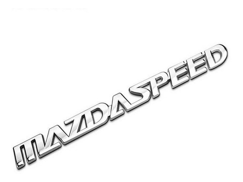 Logo Emblema Mazdaspeed Para Mazda 16.5x1.4cm Foto 2