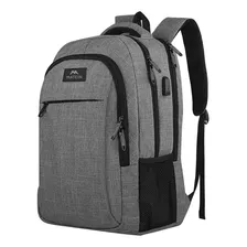 Mochila Para Laptop De 15.6 Pulgadas, Mochila De Viaje Para Laptop, Con Puerto Carga Usb, Ideal Para Negocios, Mejor Mochila Para Escolar, Antirrobo