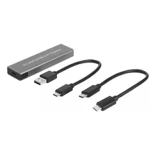 Case Adaptador Ssd M.2 Nvme & Ngff Sata Usb 3.1 Tipo C 10gbs