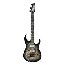 Guitarra Eléctrica Ibanez Rg Premium Rg1120pbz De Álamo/tilo Charcoal Black Burst Con Diapasón De Ébano