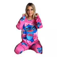 Pijama Mujer Adolescente Adulto Animado Cómodo Invierno