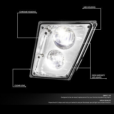 [full Led] For 03-17 Volvo Vn Vnl Vnm Vnx Truck Bumper D Oae Foto 2