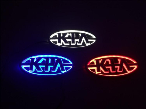 Logo Led Kia Emblema 3 D  Foto 6