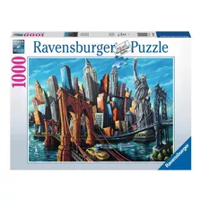 Rompecabezas Puzzle 1000 Welcome To New York Ravensburger