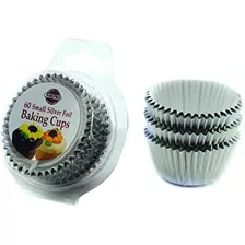 Norpro Silver Foil Cups Silver 60pack
