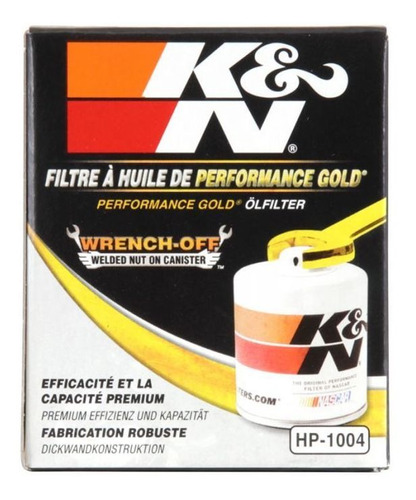 Filtro De Aceite K\u0026n Acura Vigor 2.5l 1992 A 1994 Hp-1004 Foto 3