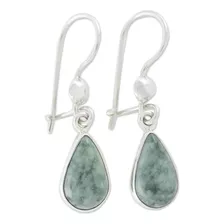 Novica Pendientes Colgantes De Jade Hechos A Mano Artesanale