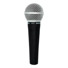 Microfone Shure Sm Sm58-lc Dinâmico Cardioide Cor Cinza-escuro/prateado