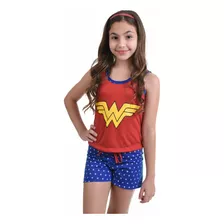 Promoção Pijama Infantil Feminino Curto Menina Baby Doll