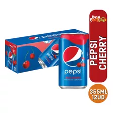 Pepsi Cherry Lata 355ml Pack 12ud - Bebida Gaseosa