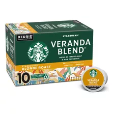 Starbucks Blonde Roast K-cup Coffee Pods - Mezcla De Verand.
